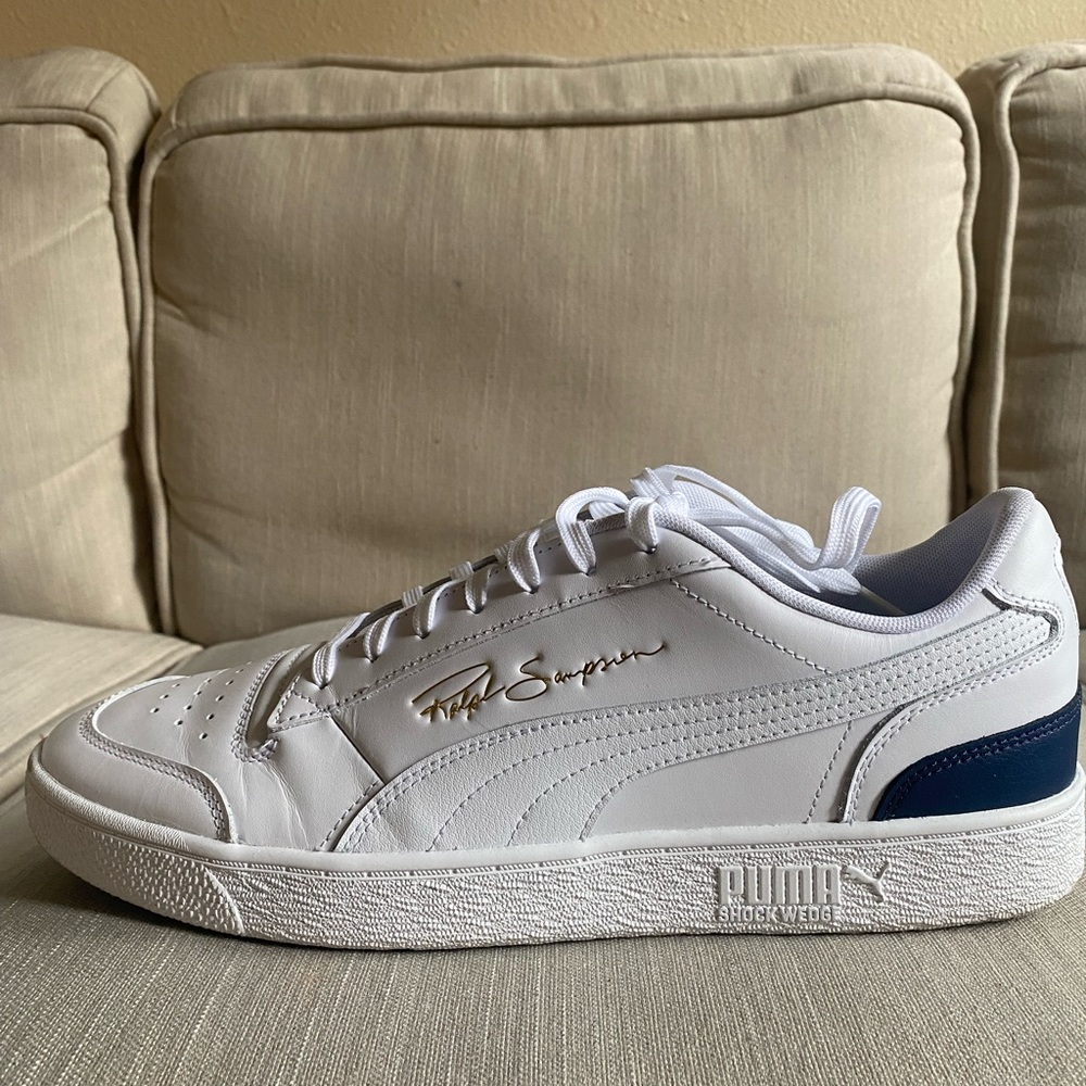 PUMA Ralph Sampson Lo ‘White Peacoat’ Shoes Sneakers Size 12.0